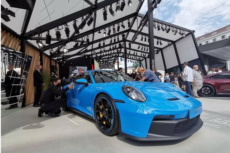 2021慕尼黑車展：911 GT3在慕尼黑車展正式亮相