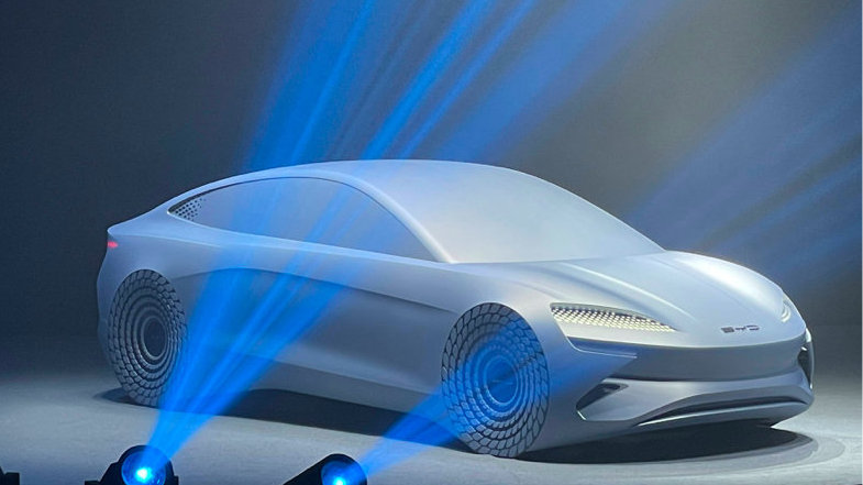 比亞迪全新概念車ocean-X發(fā)布 基于e平臺(tái)3.0打造