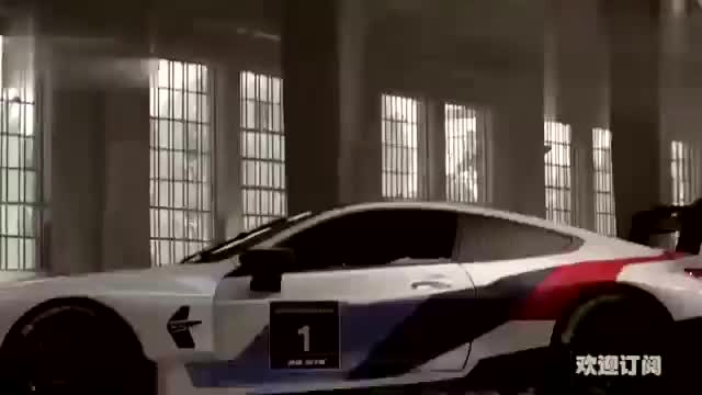 寶馬M8GTE賽道版！碩大的尾翼彰顯極致空氣動力學(xué)