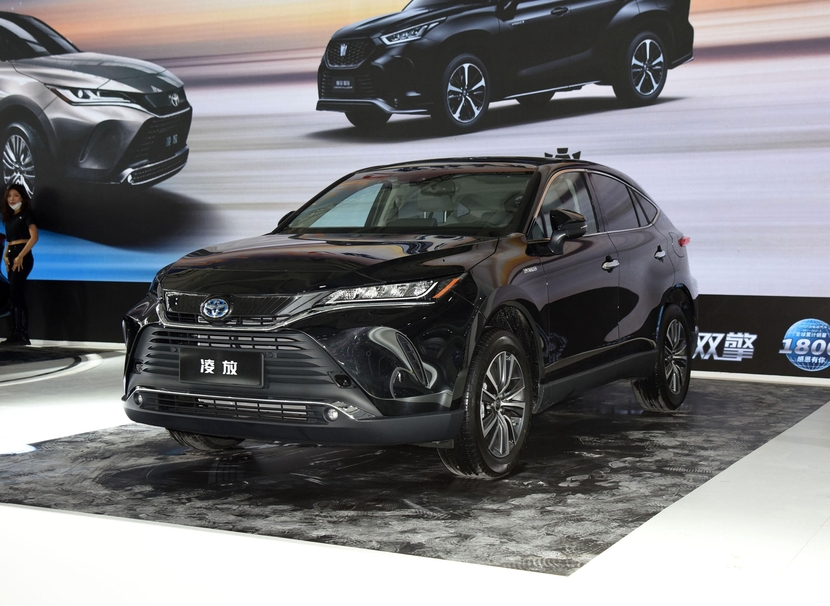 丰田轿跑suv2020新款,丰田轿跑价格及图片 溜背轿跑suv 丰田凌放实车亮相 定位高于荣放
