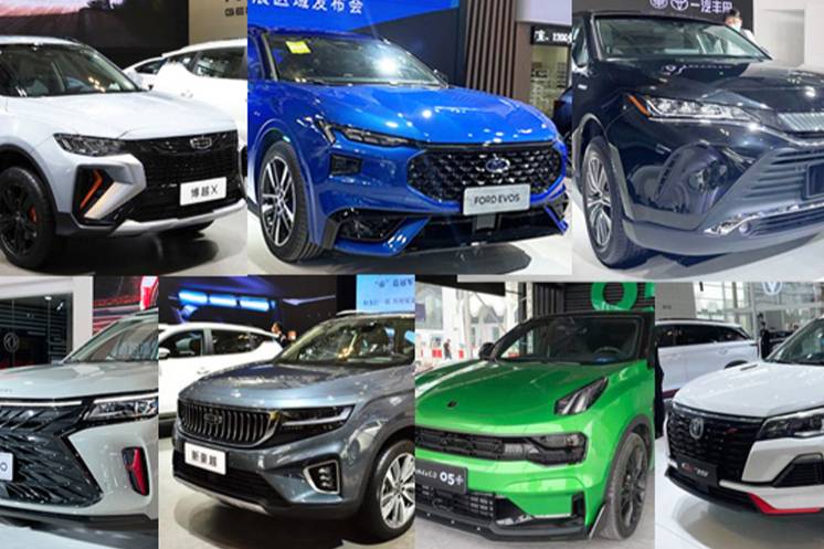 天津車展亮相SUV 吉利/領(lǐng)克等自主車霸屏