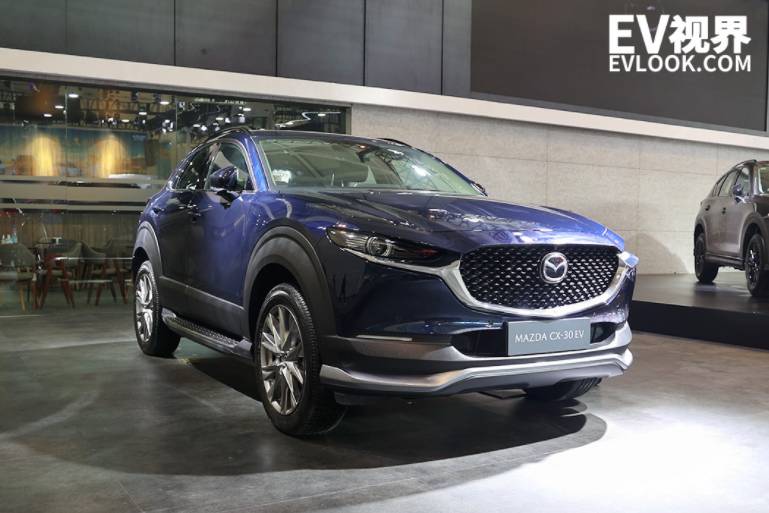 2021天津車展：實拍馬自達CX-30 EV