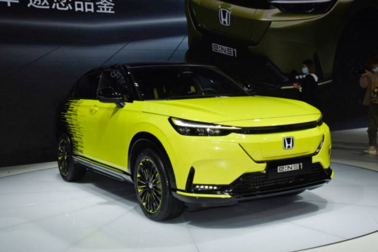 將于2022年春季上市 東風本田e:NS1純電SUV實車首發