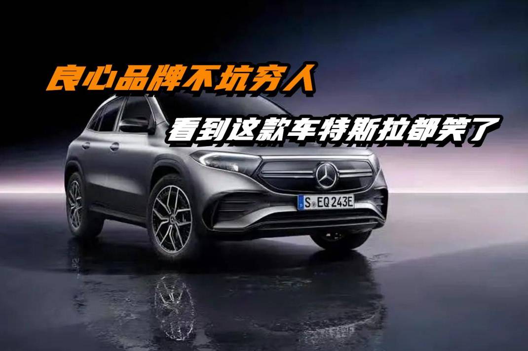 良心品牌不坑窮人，看到這款車特斯拉都笑了