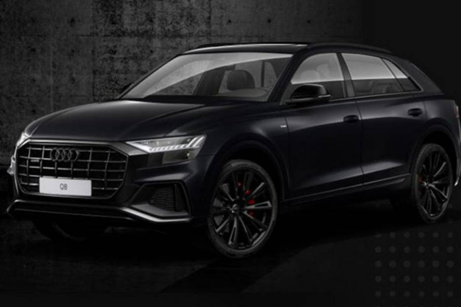 奧迪Q8暗夜騎士殿堂版車型正式開啟預售，從內(nèi)到外黑到底！