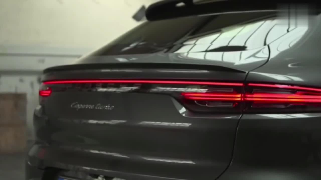 2021保時(shí)捷Cayenne coupe動(dòng)態(tài)展示（2）