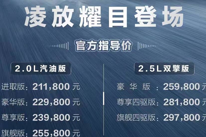 气质不输雷克萨斯，内饰更好看，一汽丰田凌放21.18万起售