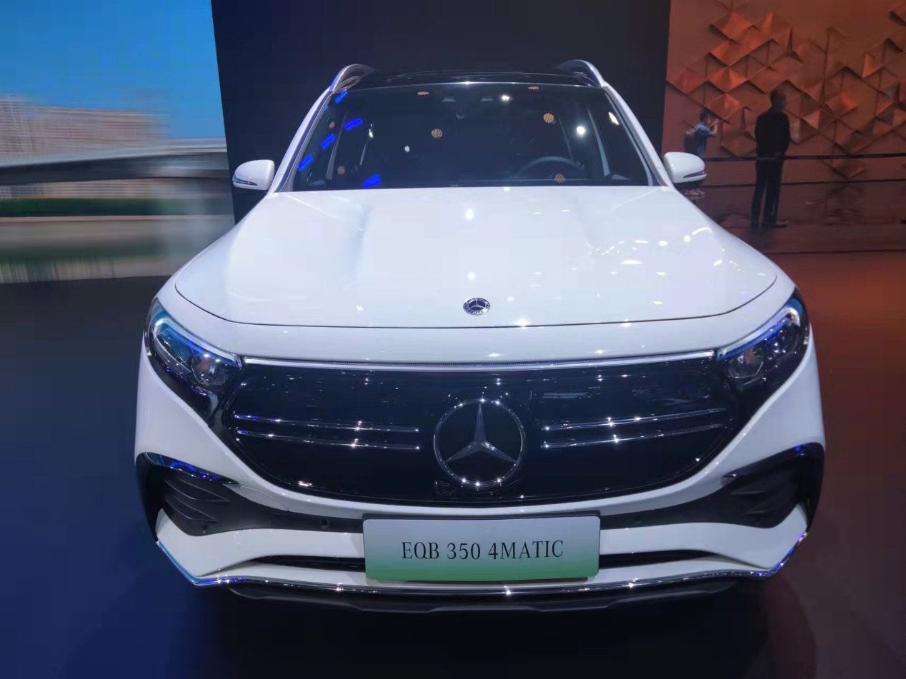 車展直擊：為國人而來的純電大七座SUV，全新北京奔馳EQB