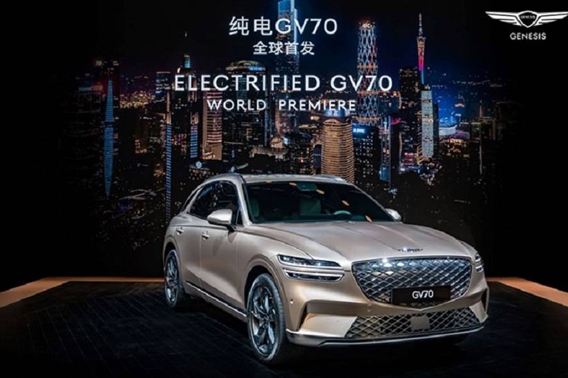 加速深耕中国市场，捷尼赛思携纯电GV70亮相2021广州车展