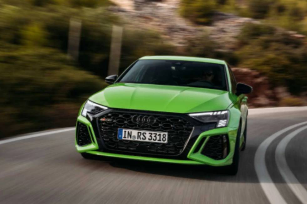 新款奥迪RS3搭五缸配 Quattro，3.8S破百