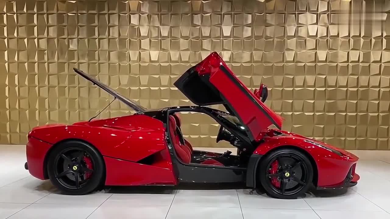 法拉利旗艦超級跑車——LaFerrari外觀展示（1）