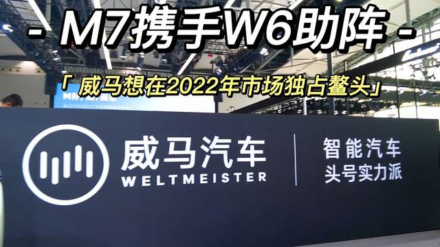 集尖端科技于一身，威马M7亮相广州车展