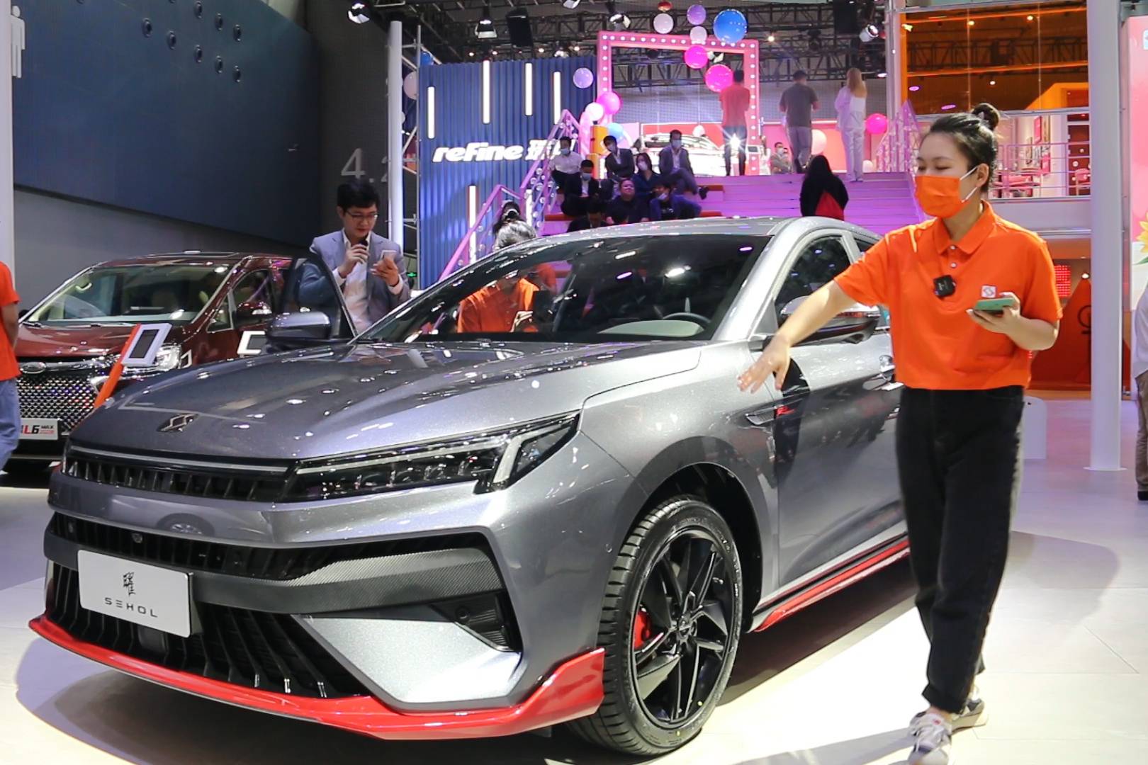 思皓E10X花仙子款，思皓曜車展實拍