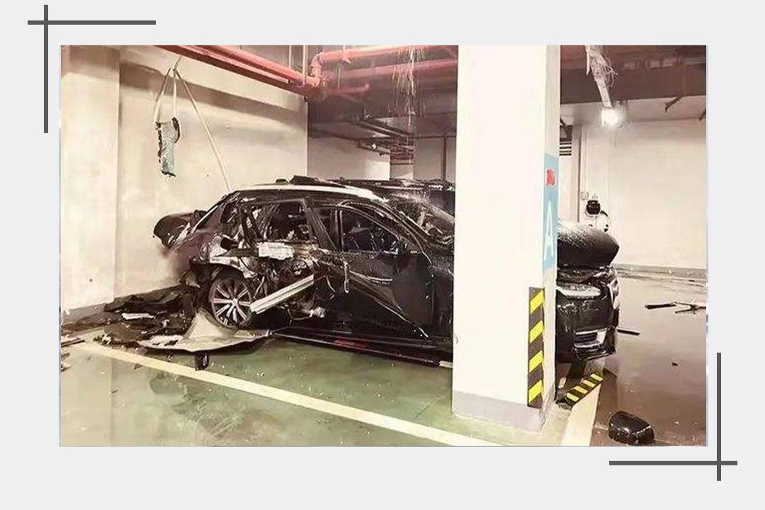 沃尔沃XC90充电时爆炸！多辆百万豪车受损