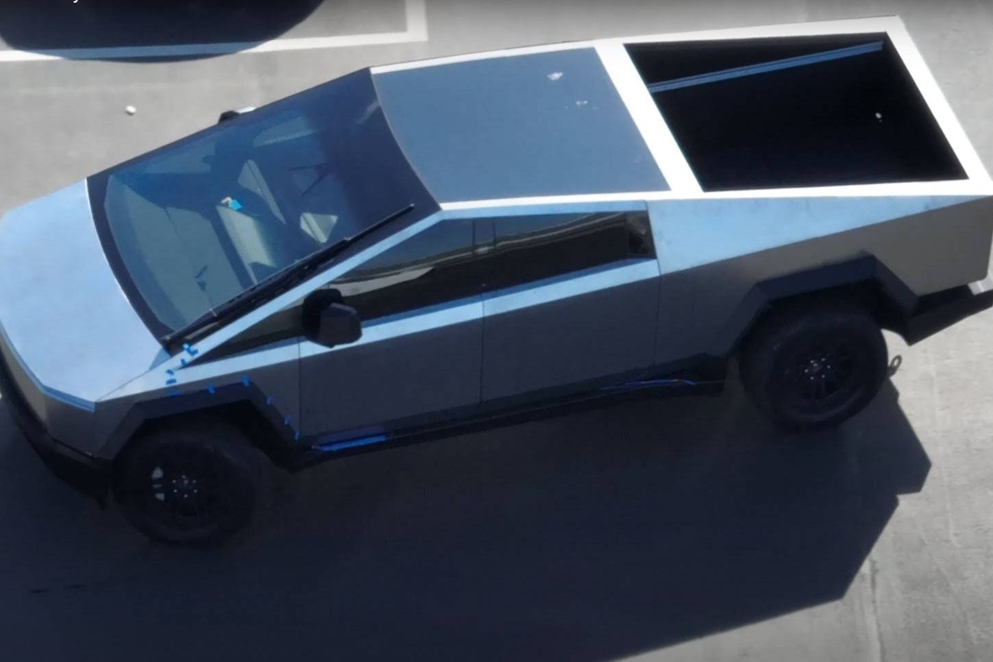 雨刷器造型怪異 特斯拉Cyber??truck原型車曝光