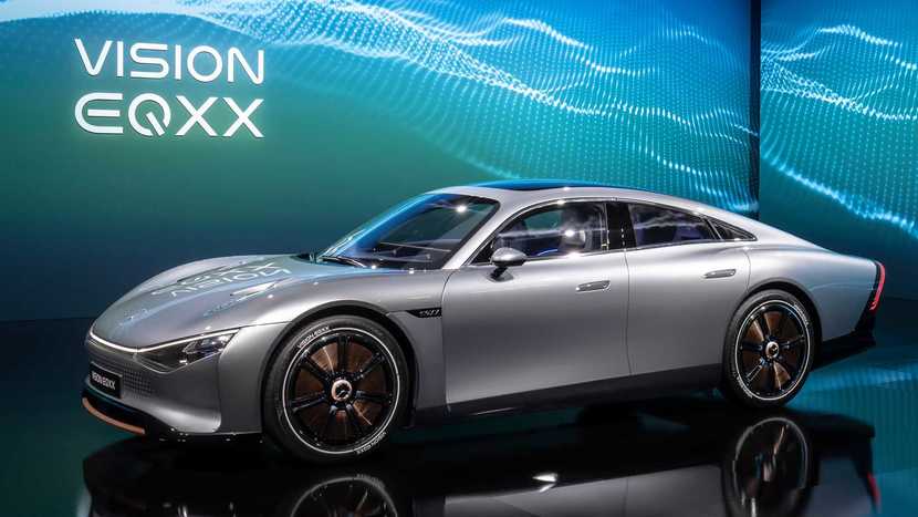 续航1000km 奔驰vision eqxx概念车发布 内置47.5英寸大屏