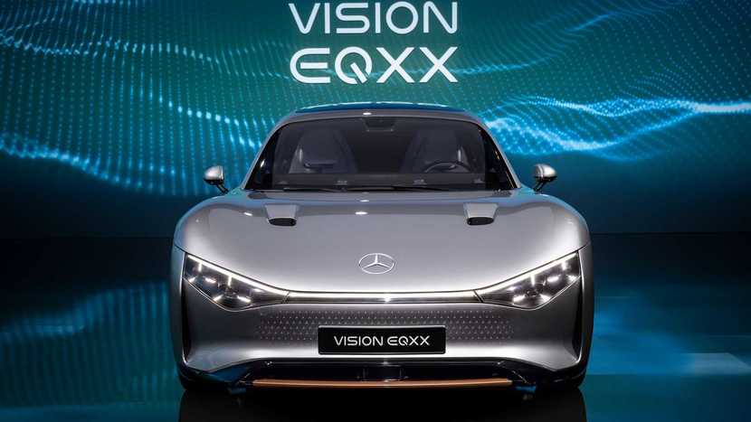 续航1000km 奔驰vision eqxx概念车发布