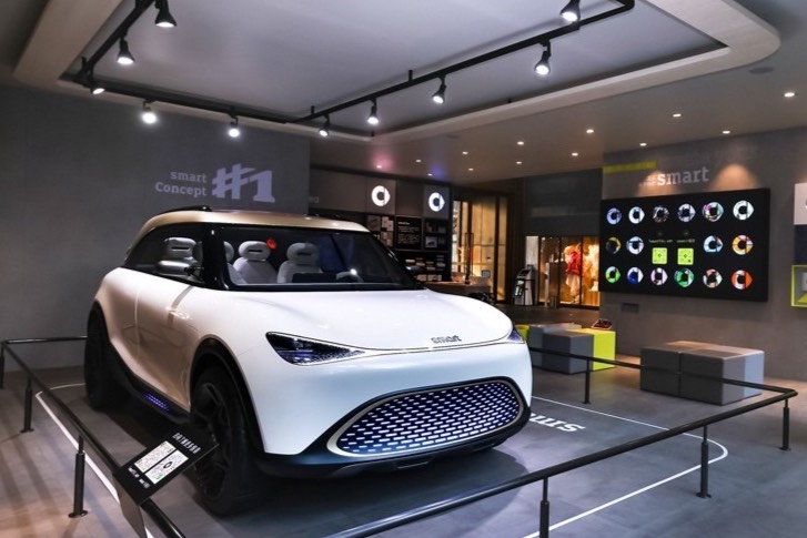 全新smart精靈#1概念車全球路演中國站在魔都上演新奢潮趣