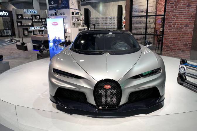 布加迪Chiron Super Sport亮相CES