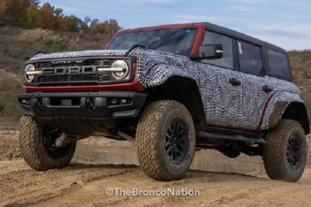 福特Bronco Raptor即将首发 越野性能更强大