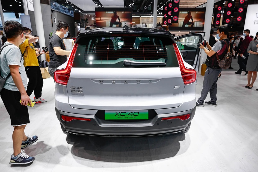 补贴后25.7万元起 沃尔沃xc40纯电动版两驱车型上市 cltc续航529km