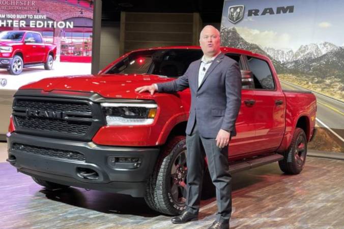 芝加哥车展 RAM 1500消防特别版亮相 颜值高