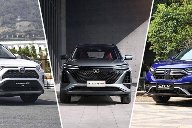 第二代CS75PLUS、CR-V、RAV4三車橫評