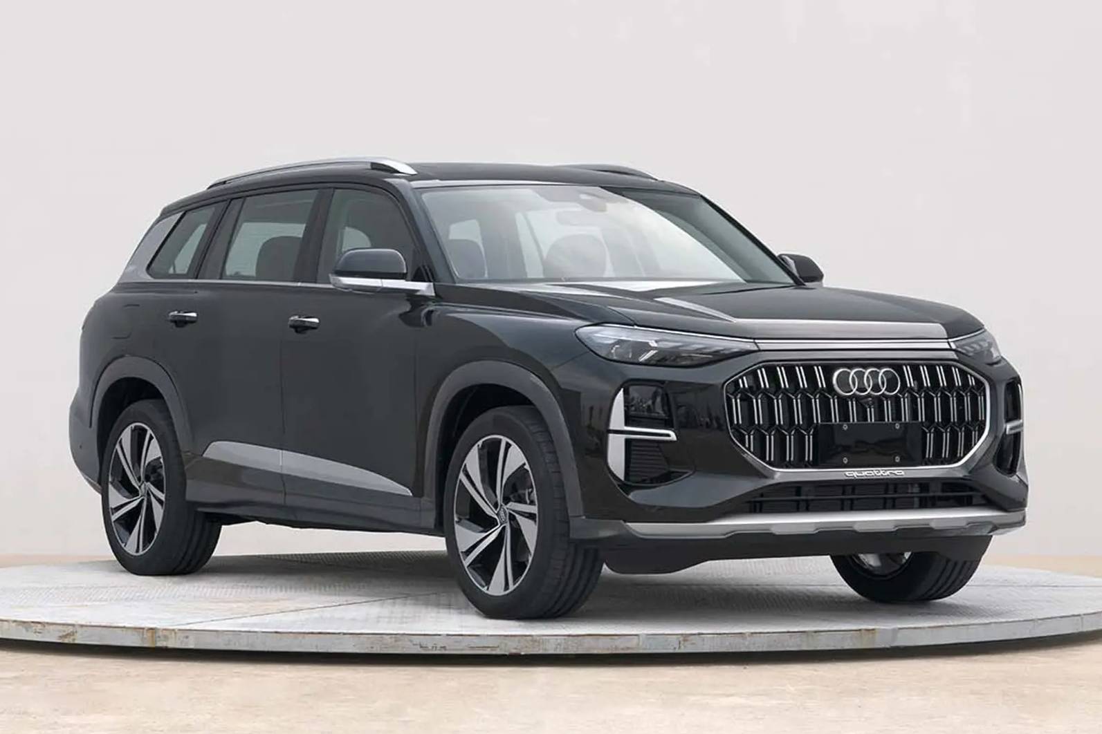 大眾途昂換殼?上汽奧迪Q6實車圖曝光
