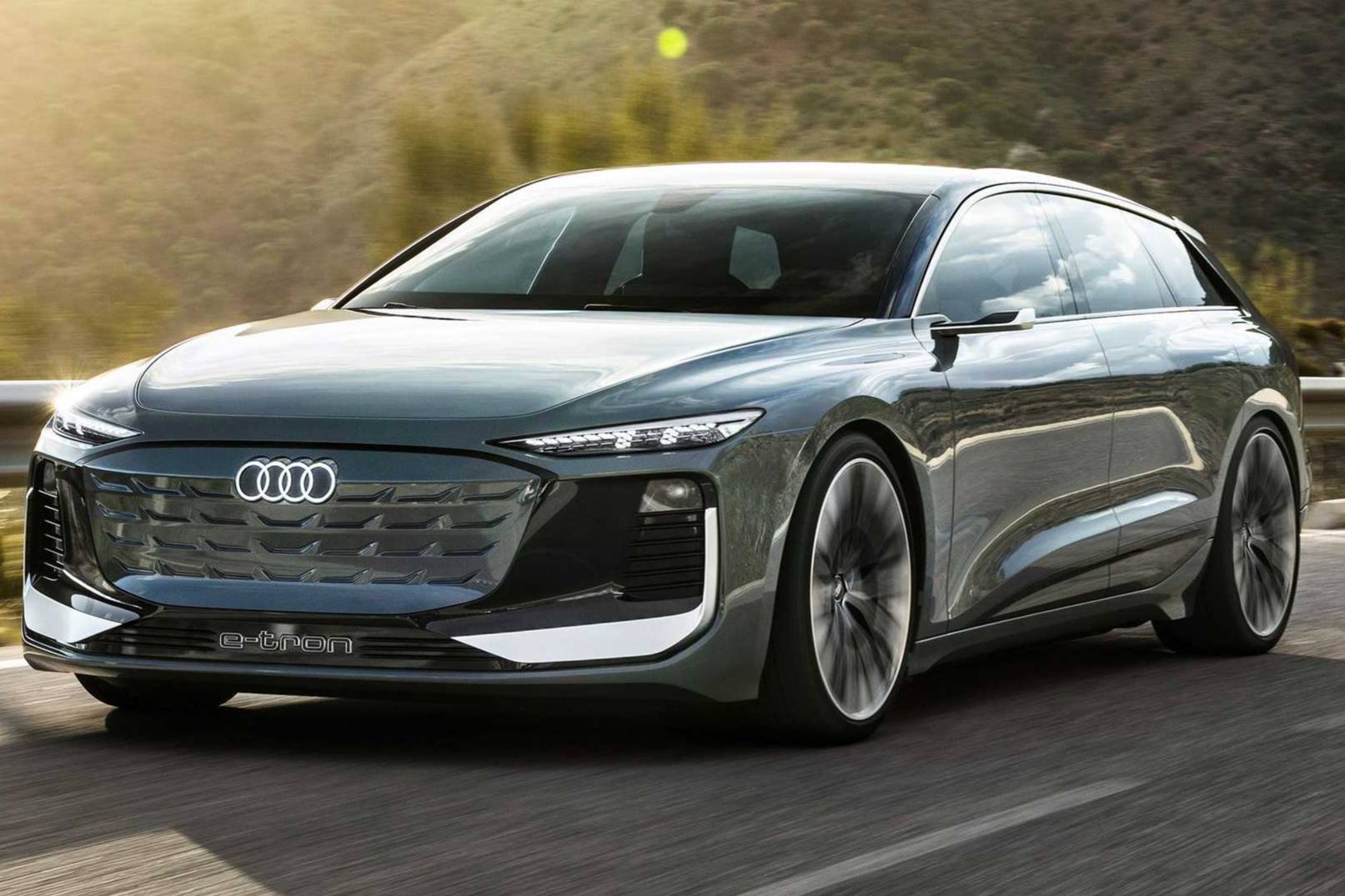 奧迪A6 Avant e-tron概念發(fā)布 4秒內破百