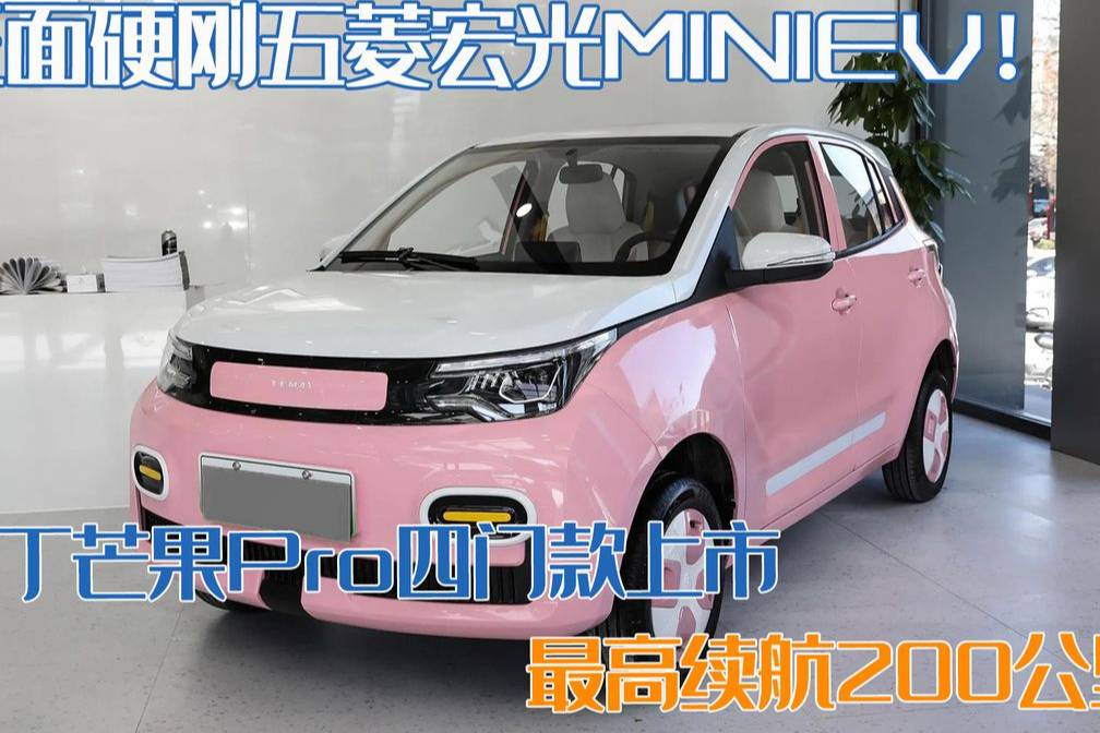 硬刚宏光MINIEV！雷丁芒果Pro上市，最高续航200公里