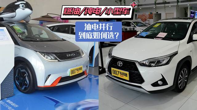 丰田YARiS L致炫X/比亚迪海豚，燃油/纯电车应如何选？