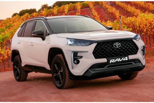 全新丰田RAV4渲染图曝光！前脸变化明显，是年轻人的菜