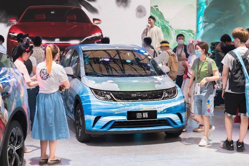 比亞迪4月新能源汽車銷量同比增長(zhǎng)313.22%