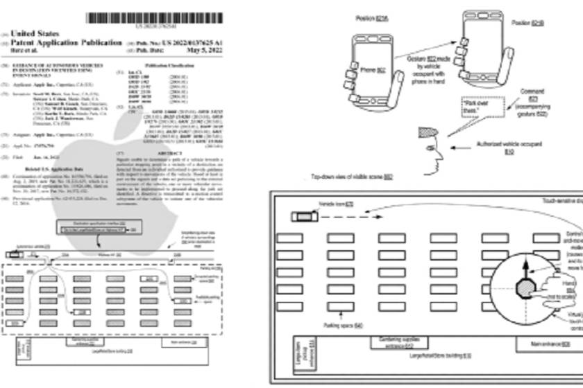 將由臺灣鴻海代工生產(chǎn)，蘋果申請自動泊車新專利