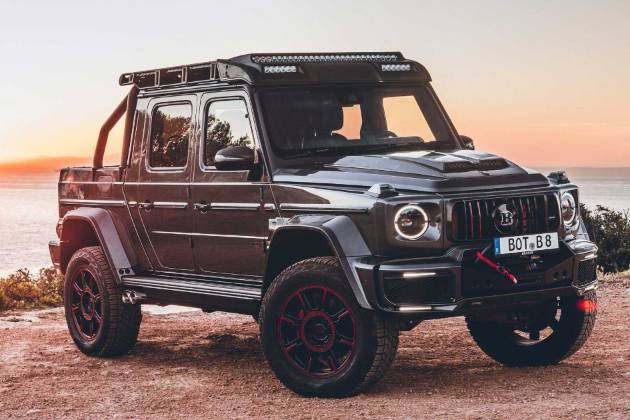 AMG G63皮卡你见过吗？Brabus出品 4.4T+V8