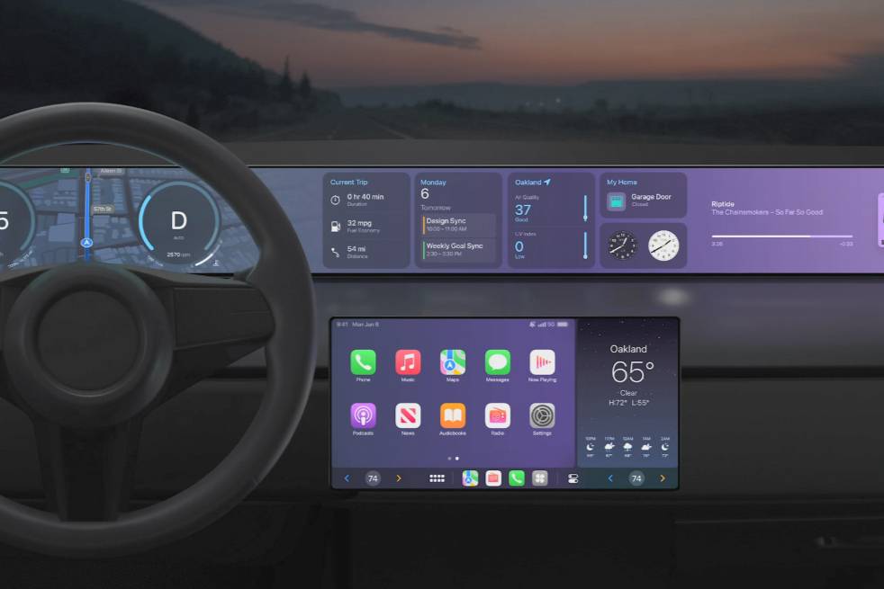  新一代CarPlay车载系统发布，苹果争夺智能汽车定义权