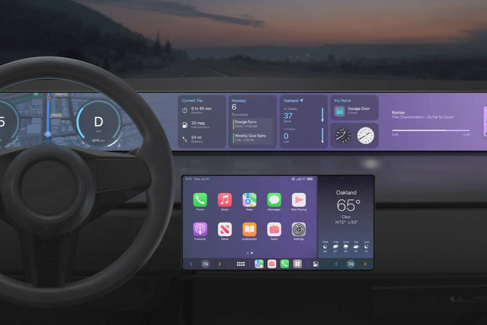  新一代CarPlay車載系統(tǒng)發(fā)布，蘋果爭奪智能汽車定義權(quán)