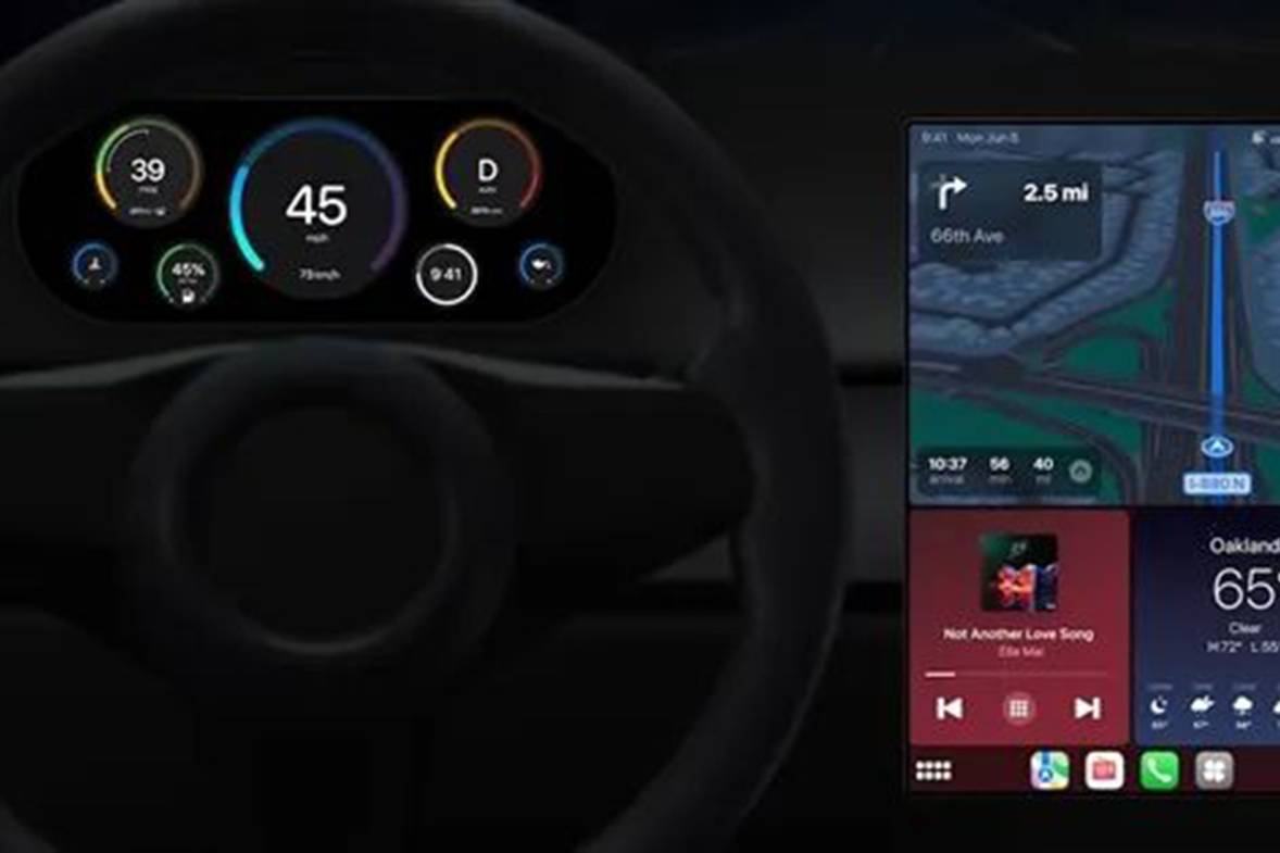 蘋果發(fā)布新一代CarPlay 實現(xiàn)個性化駕駛體驗