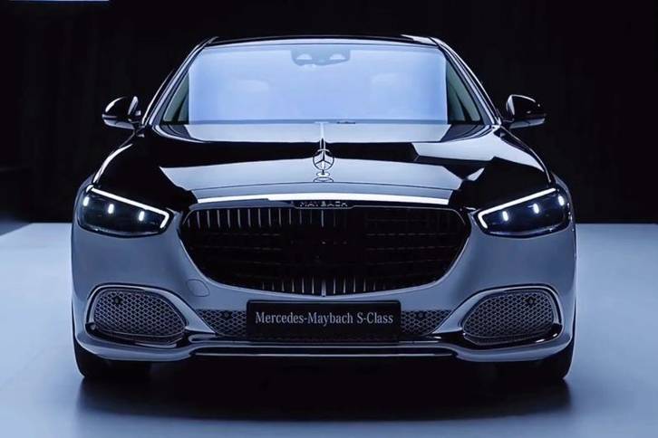 邁巴赫S900實車曝光 雙色涂裝5秒破百