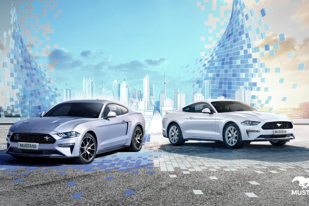 福特Mustang“双蓝”新车色来袭，带你纵情山野