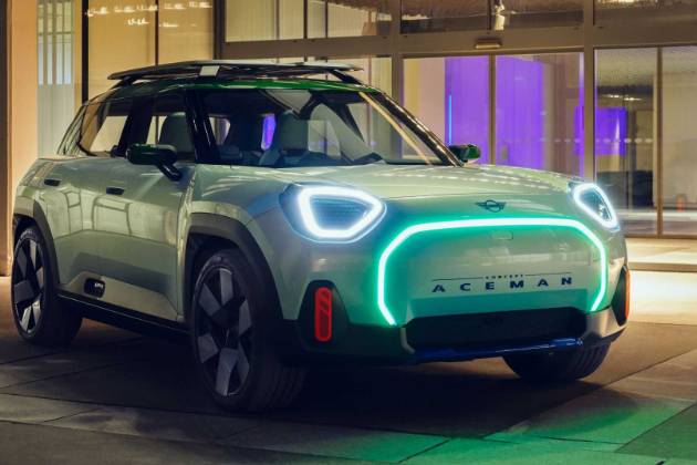 跨界范十足 MINI Aceman概念車發(fā)布 濃濃家族化造型
