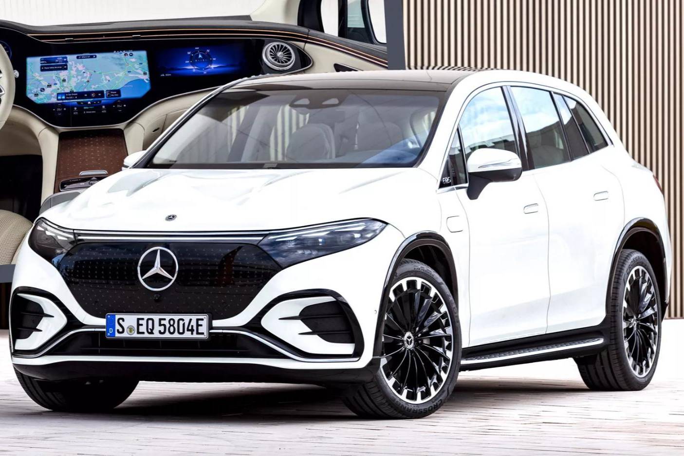 奔馳7 座 EQS SUV車型:基于奔馳EVA平臺(tái)打造