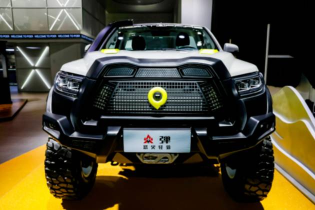 長城山海炮成都車展全球首秀
