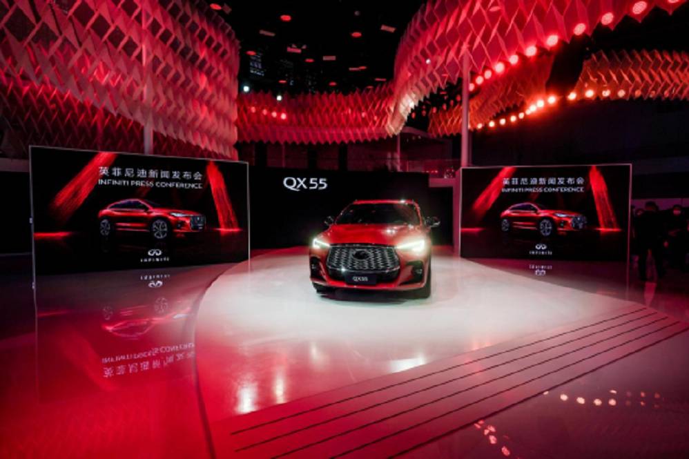 全新英菲尼迪QX55上市，38.98萬起的個性車你喜歡嗎