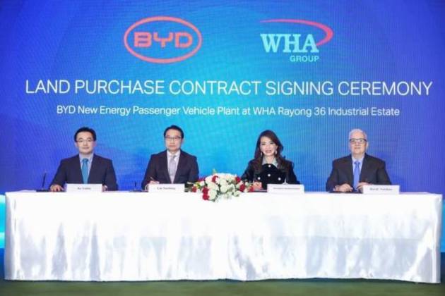 【e汽车】比亚迪签约泰国WHA工业园 加速布局海外市场