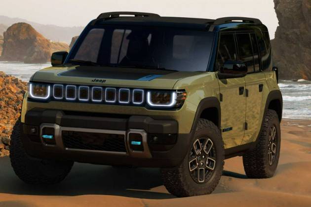 純電動硬派越野車 Jeep Recon官圖發(fā)布 車門可拆卸