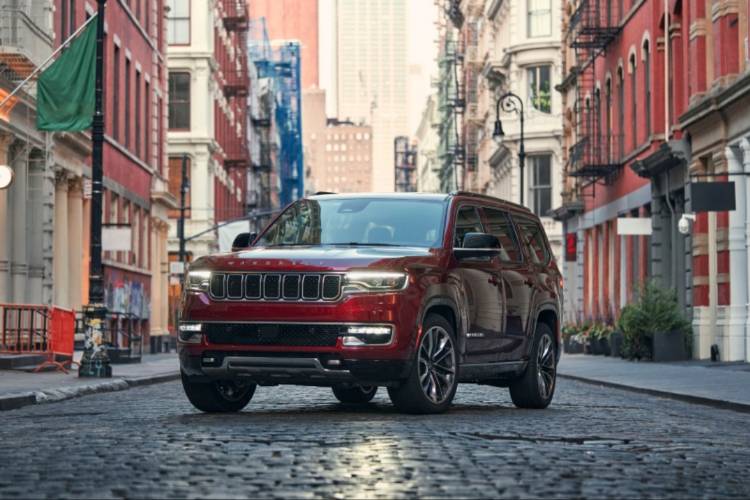 2023款Jeep Wagoneer車(chē)型在海外發(fā)布