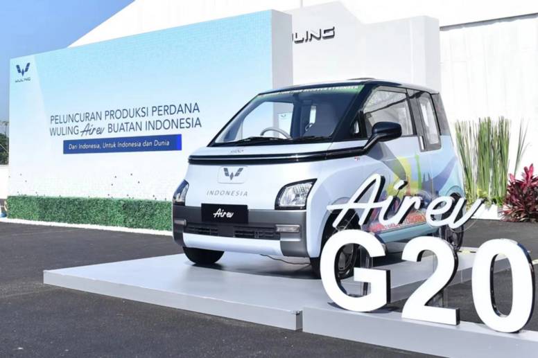 G20峰會官方用車，五菱Air ev走向世界，參與全球競爭