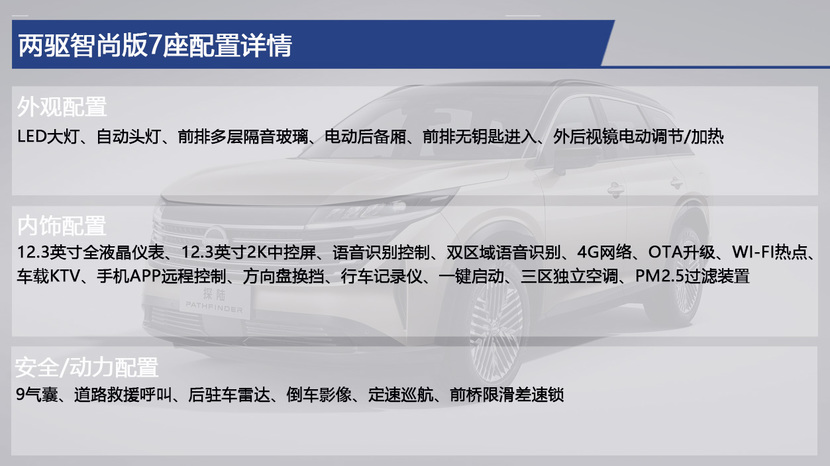 满足大家庭刚需 采用6/7座布局 日产探陆具体如何选？