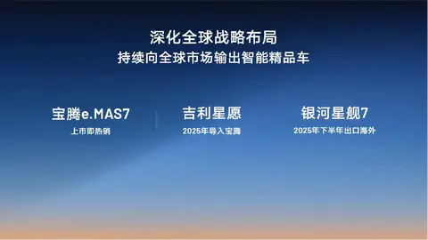 吉利银河2025年将冲击百万销量，它为什么这么“敢”？